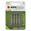 Kép 1/2 - Akkumulátor mikro AGFAPHOTO AAA 4x900 mAh