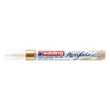 Kép 2/3 - Akril marker EDDING 5100 M 2-3 mm arany