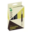 Kép 2/3 - Alkoholos marker GRAND kerek zöld