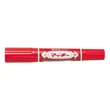 Kép 2/3 - Alkoholos marker kétvégű ZEBRA Hi-Mckie 2,0-4,0 mm piros