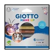 Kép 1/2 - Arcszínező ceruza GIOTTO arany-ezüst-bronz 3 darabos