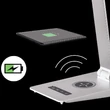 Kép 3/5 - Asztali lámpa RÁBALUX Nilfgard LED 13W aluminium ezüst