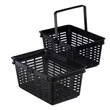 Kép 2/2 - Bevásárlókosár DURABLE műanyag 19L fekete