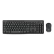 Kép 1/5 - Billentyűzet + egér vezeték nélküli LOGITECH MK295 Silent HUN 2,4 Ghz grafitszürke