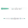 Kép 2/2 - Ecsetfilc kétvégű ZEBRA Mildliner Fluorescent türkiz