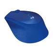 Kép 2/5 - Egér vezeték nélküli LOGITECH M330 Silent 2,4 Ghz 1000 DPI kék