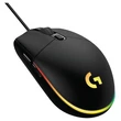 Kép 2/5 - Egér vezetékes LOGITECH G203 LightSync USB 6 gombos 8000 DPI fekete