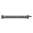 Kép 1/2 - Elosztó HUB HAMA USB 3.1 + USB 3.1/2xHDMI/LAN/USB-C + tápegység