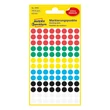 Kép 1/5 - Etikett AVERY 3090 öntapadó jelölőpont vegyes 6 szín 8mm 416 jelölőpont/csomag