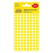 Kép 1/5 - Etikett AVERY 3013 jelölőpont 8mm sárga 416 darabos