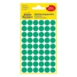 Kép 1/5 - Etikett AVERY 3143 jelölőpont 12mm zöld 270 darabos