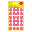 Kép 1/3 - Etikett AVERY 3172 jelölőpont 18mm neon piros 96 címke/doboz 4 ív/doboz