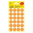 Kép 1/3 - Etikett AVERY 3173 jelölőpont 18mm neon narancs 96 darabos