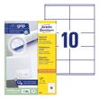 Kép 1/5 - Etikett AVERY 3425 105x57mm univerzális 1000 címke/doboz 100 ív/doboz