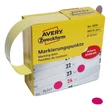 Kép 2/4 - Etikett AVERY 3850 öntapadó jelölőpont adagoló dobozban pink 10mm 800 jelölőpont/doboz