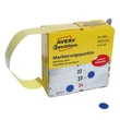 Kép 2/5 - Etikett AVERY 3853 öntapadó jelölőpont adagoló dobozban kék 10mm 800 jelölőpont/doboz