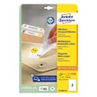Kép 2/4 - Etikett AVERY L4734REV-25 199,6x143,5mm univerzális visszaszedhető 60 címke/doboz 30 ív/doboz