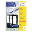 Kép 2/5 - Etikett AVERY L4761-100 192x61 mm fehér iratrendezőcímke 400 címke/doboz 100 ív/doboz