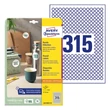 Kép 1/5 - Etikett AVERY L6019REV-25 10mm kör univerzális