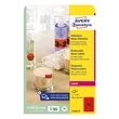 Kép 2/5 - Etikett AVERY L7263R-25 99,1x38,1mm laser neon piros 350 címke/doboz 25 ív/doboz