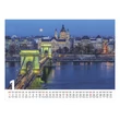 Kép 2/5 - Falinaptár TOPTIMER T093 420x310mm fekvő Budapest 2026.