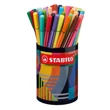 Kép 3/4 - Filctoll STABILO Pen 68 Arty henger alakú 45 darabos