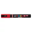 Kép 1/2 - Filctoll UNI Posca PC-5BR ecsethegyű piros