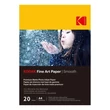 Kép 1/2 - Fotópapír KODAK Fine Art Smooth A/4 230 g 20 lapos