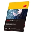 Kép 2/2 - Fotópapír KODAK Fine Art Smooth A/4 230 g 20 lapos
