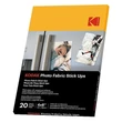 Kép 2/2 - Fotópapír KODAK Photo Fabric 10x15 cm felragasztható és visszaszedhető 20 lapos