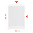 Kép 2/3 - Genotherm "L" ESSELTE Recycled  A/4 100 mikron narancsos 100 darabos