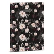 Kép 2/2 - Gumis mappa ARS UNA A/4 Flowery Black