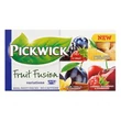 Kép 1/2 - Gyümölcstea PICKWICK Fruit Fusion kék variációk eper-szilva-fahéj-citrom-gyömbér-erdei gyümölcs 20 filter/doboz