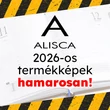 Kép 1/2 - Határidőnapló ALISCA Rebel varrott A/4 heti fehér lapos barna 2026.