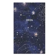 Kép 2/3 - Határidőnapló TOPTIMER Joy J018 A/5 heti fehér lapos keskenyített Galaxis metál 2026.