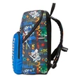 Kép 3/5 - Hátizsák LEGO Ninjago Jensen kocka forma mintás