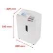 Kép 4/4 - Iratmegsemmisítő HSM Shredstar X13 konfetti 13 lap