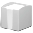 Kép 1/2 - Kockatömbtartó DURABLE Eco műanyag 10x10 cm töltött szürke