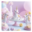 Kép 5/5 - Lemeznaptár REALSYSTEM 300x300mm Happy Unicorns 2026.