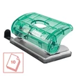 Kép 2/4 - Lyukasztó RAPID Colour Breeze mini 2 lyukú zöld