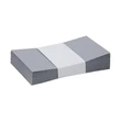 Kép 2/2 - Névjegyboríték színes KASKAD enyvezett 70x105 mm 52 ezüst metál 120 g 25 darabos