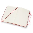 Kép 4/5 - Notesz vonalas MOLESKINE QP060R "L" keményfedeles piros