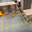 Kép 2/3 - Padlójelölő Talakzat DURABLE öntapadós 100x150 mm sárga 10 darabosnag