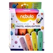 Kép 1/2 - Szövegkiemelő NEBULO pasztell 4 szín készlet