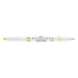 Kép 1/3 - Szövegkiemelő kétvégű ZEBRA Mildliner fluorescent 1,4-4,0 mm sárga