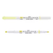 Kép 2/3 - Szövegkiemelő kétvégű ZEBRA Mildliner fluorescent 1,4-4,0 mm sárga