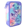 Kép 1/3 - Tolltartó COOLPACK Lilo és Stitch felszerelt 2 részes pasztell mintás