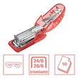 Kép 2/5 - Tűzőgép mini RAPID Colour Breeze 24/6-26/6 10 lap korall