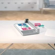 Kép 2/5 - Vágógép LEITZ Precision Home Office A/4 görgős 10 lap