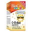Kép 1/2 - Vitamin BIOCO Junior C + D Duo családi rágótabletta 100 darab